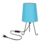 Candellux laualamp Smally, must/sinine