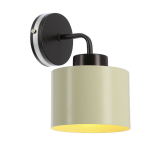 Seinalamp Candellux OLIVCA 1x40W E27 oliivrohelise varjuga
