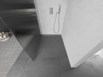 Mexen Kioto du&scaron;inurk Walk-in 90 x 200 cm, triibuline 8 mm, harjatud nikkel - 800-090-101-97-09, 90 x 200 cm