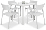Aiam&ouml;&ouml;blikomplekt TRILL/CUBE 80, 4+1, Bianco
