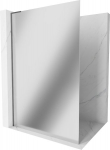 Mexen Kioto L du&scaron;isein Walk-in 100 x 200 cm, peegel, harjatud hall - 800-100-103-66-50