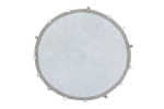 Pestav puuvillane vaip Bubbly Soft Blue 120 cm