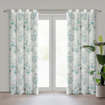 Eurofirany kardin Ava, 140x250 cm, valge/sinine
