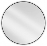 Vannitoa peegel Mexen Loft Round, 90 cm, must