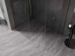 Mexen Kioto-X du&scaron;isein Walk-in 150 x 90 cm, l&auml;bipaistev 10 mm, kuldne harjatud - 800-150-202-55-00-090-X