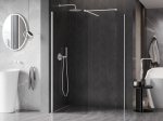 Mexen Kioto-X du&scaron;isein Walk-in 160 x 120 cm, l&auml;bipaistev 10 mm, valge - 800-160-202-20-00-120-X