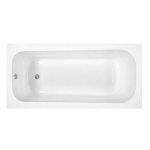 Nurgavann REA Gloria 140 Valge, 150x70x56cm