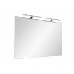 Peegel LED-valgustitega Aourow2 Chrome 120x80