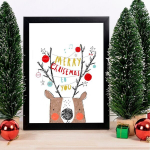 Reproduktsioon Merry Christmas to you