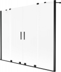 Mexen Velar Duo vannitoapari 2-l&uuml;kandiga 190 x 150 cm, h&auml;rm, must - 896-190-000-32-70