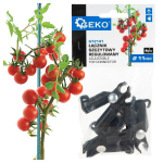 Geko reguleeritav &uuml;lemine &uuml;hendus 11mm aiapostidele G72141, 4 tk, must, plastmass, reguleeritav nurk