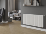 Mexen CV21 radiaator, plaaditud, 600 x 1300 mm, madalam &uuml;hendus, 1667 W, valge - W621-060-130-00, 600 x 1300 mm