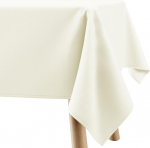 Kaasaegne plekikindel ristk&uuml;likukujuline laudlina 140x200 cm elegantne beež &mdash; laualina, s&ouml;&ouml;gitoa tekstiil, aiakattel, žakaarkangas, lauakaitse, lauakaunistus, veekindel laualina
