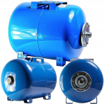 Geko 50L Terasest survepaak G81521, 50 liitrit, 1", membraan, horisontaalne, kiire paigaldus