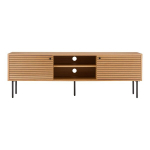 TV laud, Kyoto, 150x40x50 cm, tammespoon, must