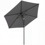 Terrassi p&auml;ikesevari 270x219 cm tumehall, metall