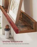 Seinariiulite Komplekt, 3 Osa, 80x10x5 cm, Pruun
