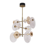 Maxlight rippvalgusti Allure P0541, kuldne