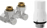 Mexen G02 kahe toruga termostaatiline komplekt DN50, nurkne 1/2"x16 mm, nikkel - W911-016-928-01, G 1/2"