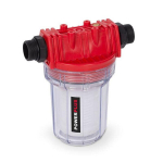 Veepumba filter pumpade kaitseks ja vee filtreerimiseks 1L mustuse filtreerimine vastupidav korpus POWACW04 POWERPLUS