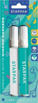 Starpak marker klaasile, 2 tk. (valge, roheline)