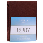 Amelia Home frotee-lina Ruby, 100&ndash;120x200+30 cm, pruun