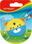 Speedy Snail plastikust topelt teritaja Mix - Keyroad