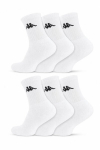 KAPPA&reg; valged meeste spordisokid, 6 paari, 43-46