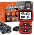 Tester diagnostikaskanner OBD2 Zenwire ELM327 V620