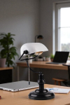 Laualamp 8897-8, valge/must