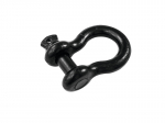 SAFETEX klamber kruviga 22 mm (must)