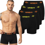 Meeste alusp&uuml;ksid bokserid UMBRO must v&auml;rv puuvill 4 tk