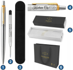 Parker Jotter Gt terasest pliiats graveeringuga