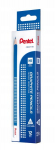 Pentel Hb pliiatsid, 12 tk., kolmnurgad