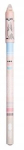 Kustutav pliiats Story 0,5mm Happy Color, sinine