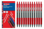 12 tk. punased geelpliiatsid Herlitz Smoothy 0,7mm