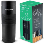 Termos 590 ml, roostevaba teras, &otilde;lgedega, must