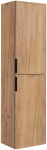 K&otilde;rge vannitoakapp, kuldne tamm, craft SLIM 35 x 27 x 136 cm