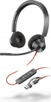 Juhtmega peakomplekt Poly Blackwire 3320 hall
