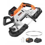Kaasaskantav akutoitel lintsaag VEVOR BW2111, 20 V, 127 x 115 mm