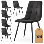 6-osaline s&ouml;&ouml;gitoolide komplekt NERO, must