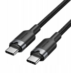 CABLE USB-C TO USB-C/1M BLACK TRDBF VENTION TRDBF (6922794783409)