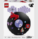 LEGO&reg; Editions Olivia Rodrigo&rsquo;s Vinyl Building Set for Kids 43028