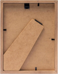Puidust pildiraam klassikaline elegantne must 9x13 cm