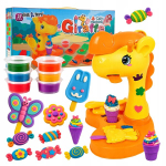 M&auml;nguvaha plastiliin pastamasin kaelkirjak j&auml;&auml;tis vormid komplekt lastele 31 osa click4toys