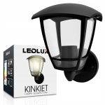 V&auml;lisseina Led-lamp, must, E27