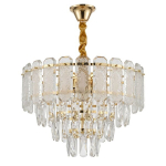 Rippvalgusti TOOLIGHT SWE088-CP 40cm Kuldne, 37x37x80cm