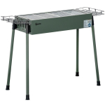 Grill riiulitega 84 x 41 x 70 cm, tumeroheline