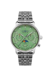 Kell - ZEPPELIN - 8637M-4 - Roostevaba teras - Veekindel 5 baari - Roheline kelladial