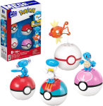Mega Pokemon Jct42 Water Type Team 4 palli 4 figuuri